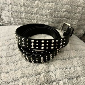 Faux Leather Belt